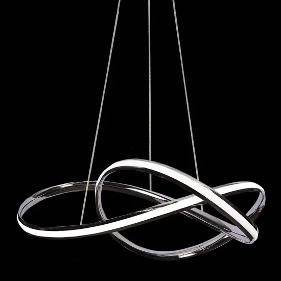 LED SOFFITTO LAMPADA VALLE 49W 4000K CROMO 2