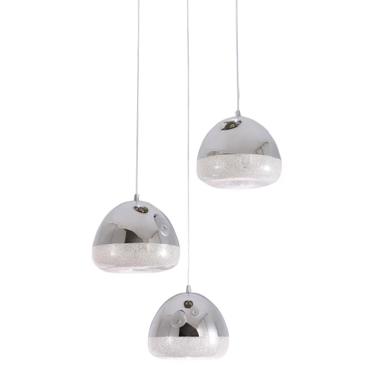 LAMPADA A SOFFITTO STACY 45W 4000K BASE CIRCOLARE CROMATA 2