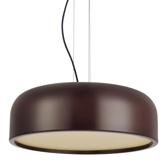 LAMPADA A SOFFITTO ETICHETTATA CAFFÈ/BIANCO