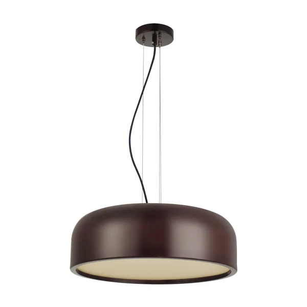 LAMPADA A SOFFITTO ETICHETTATA CAFFÈ/BIANCO