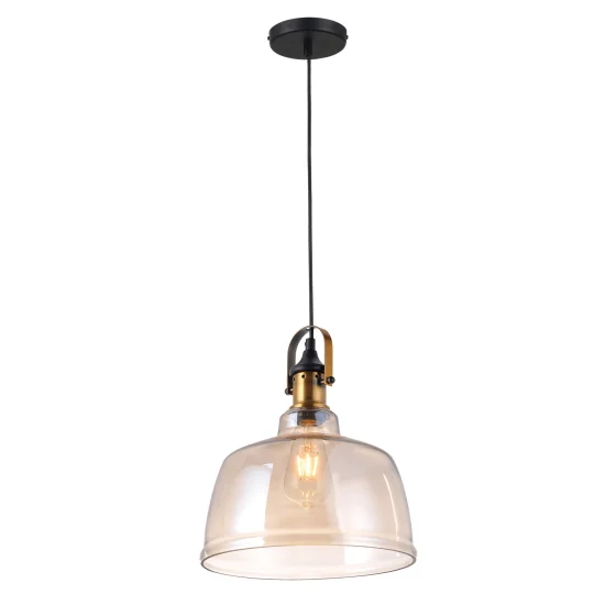 LAMPADA A SOSPENSIONE FEBBRAIO VETRO 30CM 2