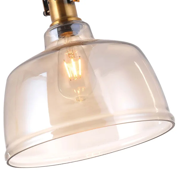 LAMPADA A SOSPENSIONE FEBBRAIO VETRO 30CM