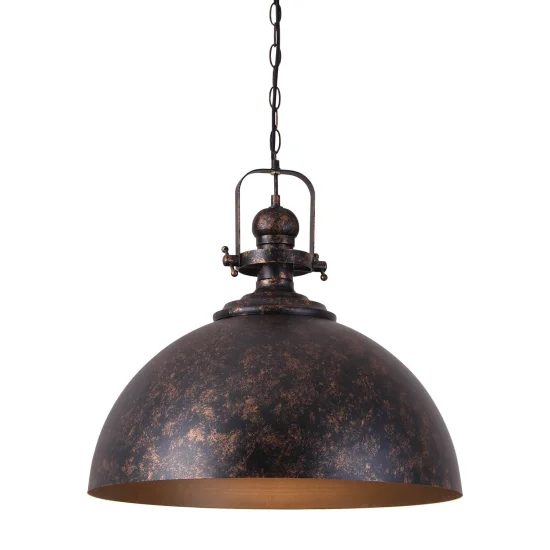 LAMPADA A SOFFITTO ALDARA FERRO INVECCHIATO