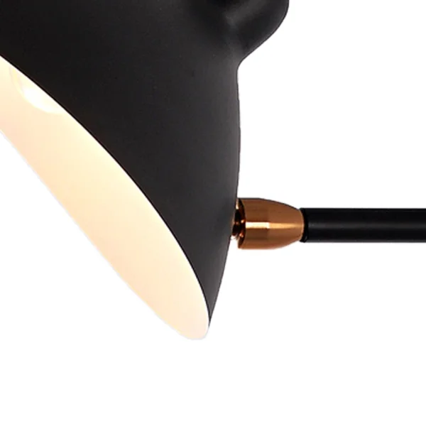 LAMPADA DA TAVOLO MACTOR NERO 60CM