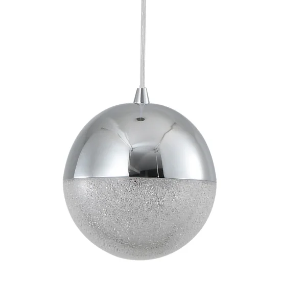 LAMPADA CIONDOLO LED KENDALL 7W 4000K CROMO 2