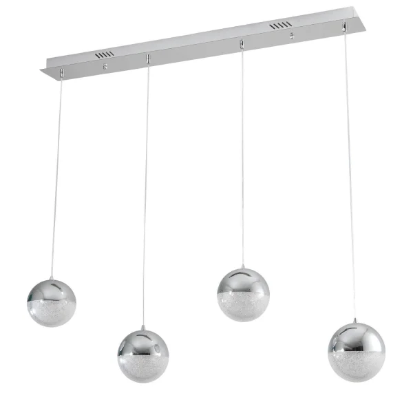 KENDALL 4x9W 4000K CROMO LED TECHO LAMP