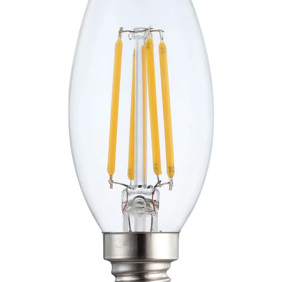LAMPADINA A CANDELA A LED E14 6W 2700K 2