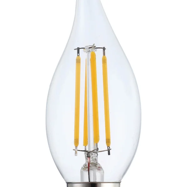 CANDELA A LED FILAMENTO E14 6W 2700K