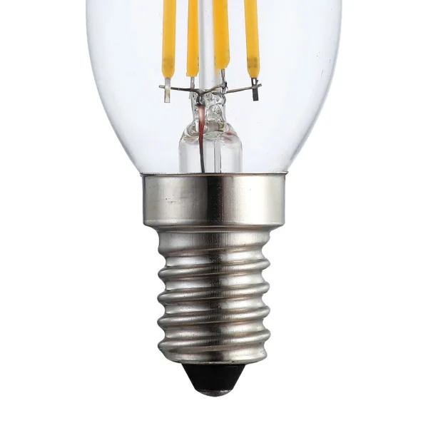 CANDELA A LED FILAMENTO E14 6W 2700K