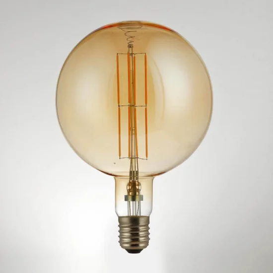 BULBO DECORATIVO GIGANTE 20CM AMBRA 2