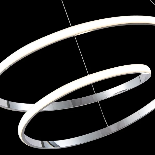 LAMPADA A SOFFITTO A LED GAEL 38W 4000K CROMO