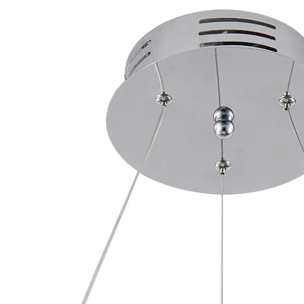LAMPADA A SOFFITTO A LED GAEL 38W 4000K CROMO