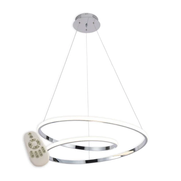 LAMPADA A SOFFITTO A LED GAEL 49W 4000K CROMO