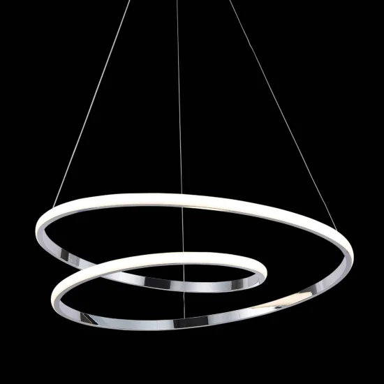 LAMPADA A SOFFITTO A LED GAEL 49W 4000K CROMO 2