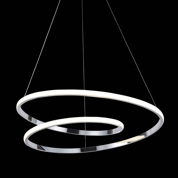 LAMPADA A SOFFITTO A LED GAEL 49W 4000K CROMO