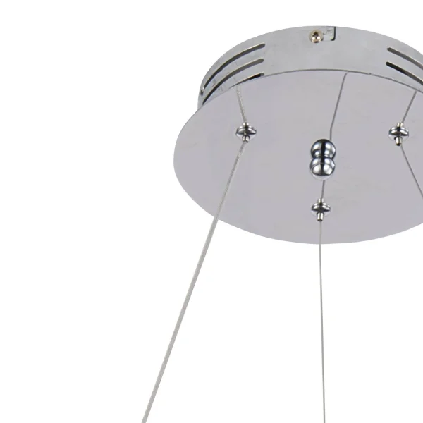 LAMPADA A SOFFITTO A LED GAEL 49W 4000K CROMO