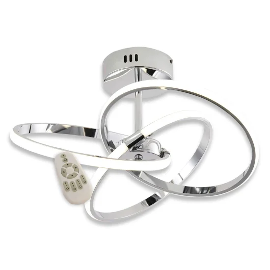 SOFFITTO A LED NATHALIA 38W 4000K CROMO