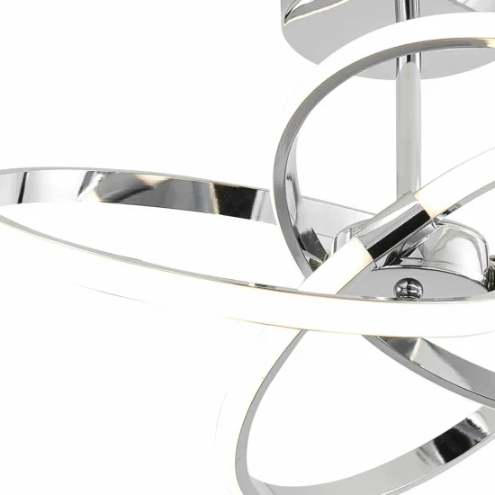 SOFFITTO A LED NATHALIA 38W 4000K CROMO 2