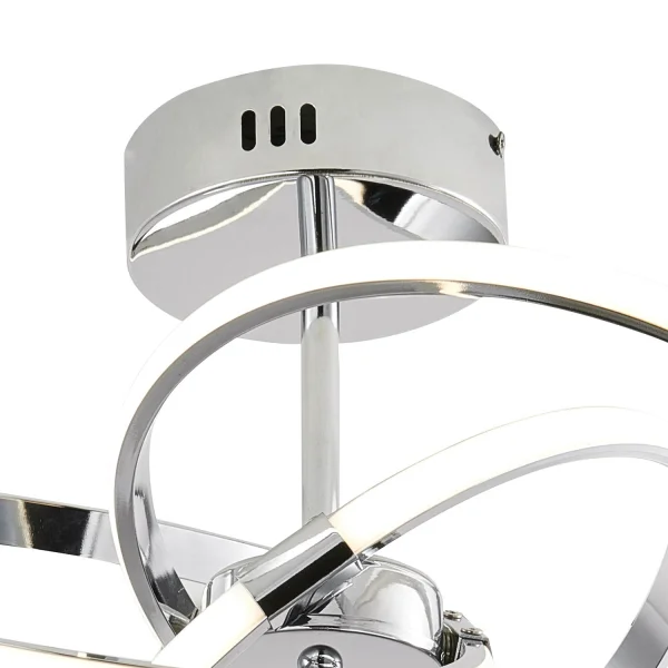 SOFFITTO A LED NATHALIA 38W 4000K CROMO