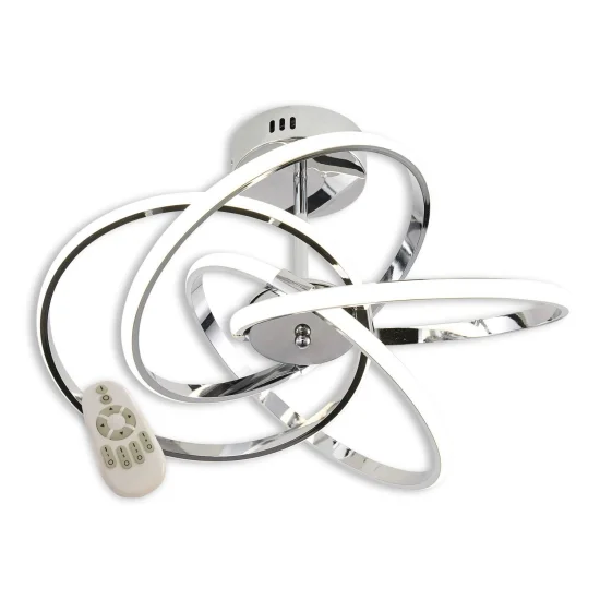 SOFFITTO A LED NATHALIA 56W 4000K CROMO