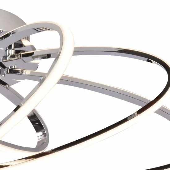 SOFFITTO SOFFITTO LED HAUMEA 78W 4000K CROMO 2