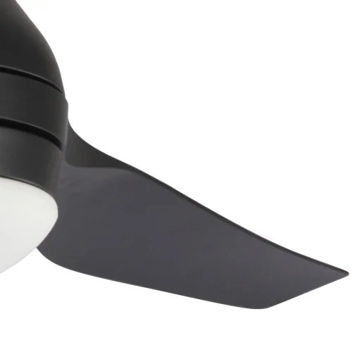 NERO 18W LED WESLEY VENTILATORE A SOFFITTO