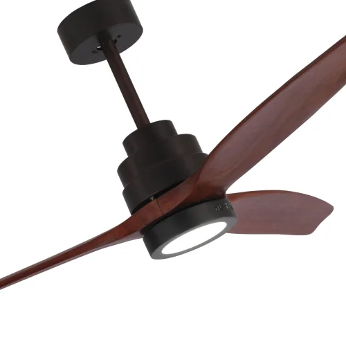 VENTILATORE A SOFFITTO LED KALEO 15W 4000K CAFFÈ