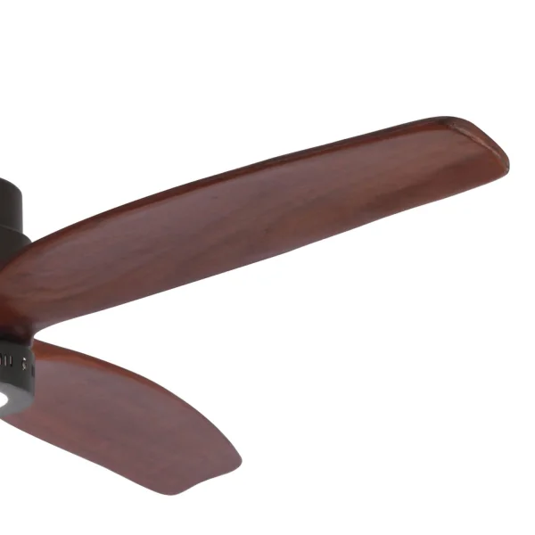 VENTILATORE A SOFFITTO LED KALEO 15W 4000K CAFFÈ