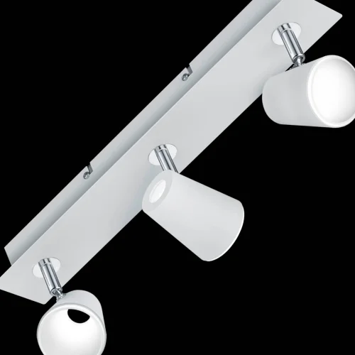 RIFLETTORI 3 LUCI CLEON BIANCHE 6W 3000K