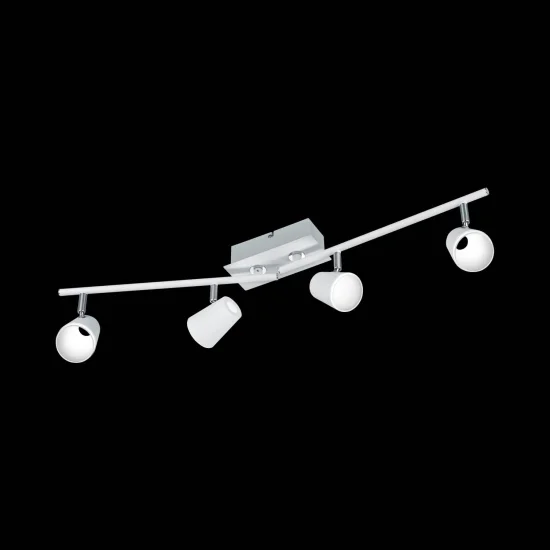 RIFLETTORI 4 LUCI CLEON BIANCHE 6W 3000K 2