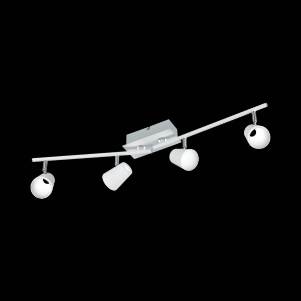 RIFLETTORI 4 LUCI CLEON BIANCHE 6W 3000K