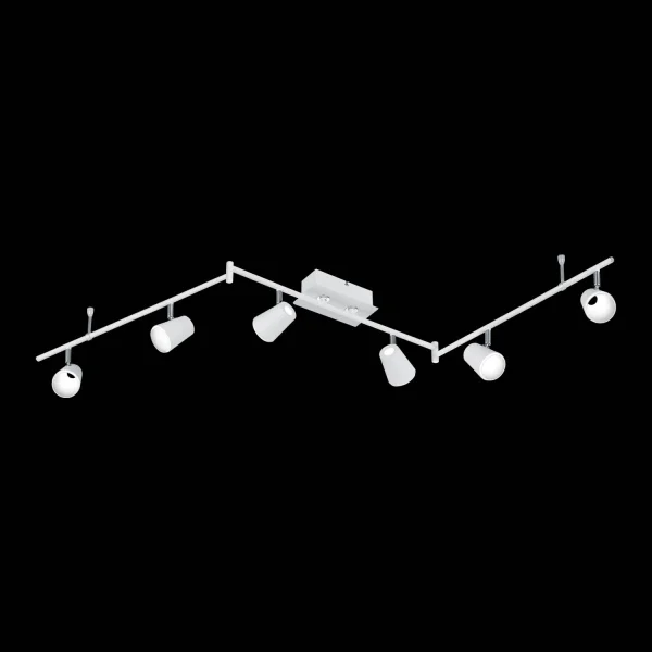 RIFLETTORI 6 LUCI CLEON BIANCHE 6W 3000K