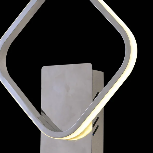 LAMPADA DA PARETE LED MELCHOR 12W 4000K CROMO