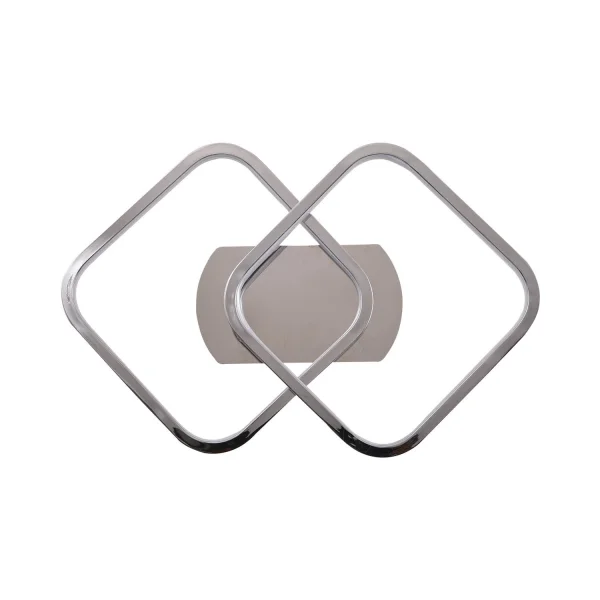 LAMPADA DA PARETE LED MELCHOR 24W 4000K CROMO