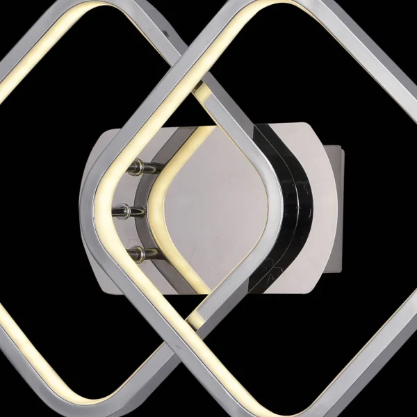 LAMPADA DA PARETE LED MELCHOR 24W 4000K CROMO