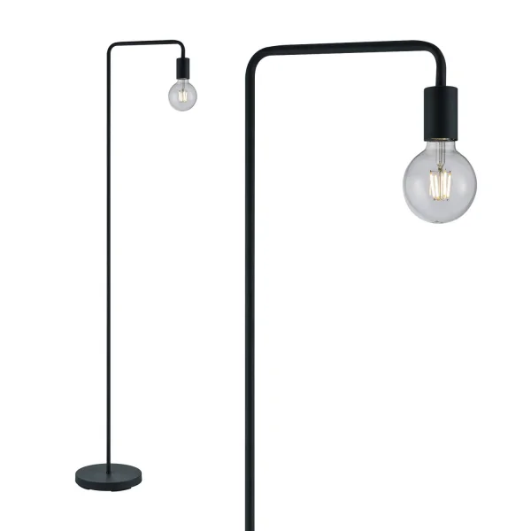 LAMPADA DA TERRA IN PIETRA NERA GLADSTONE