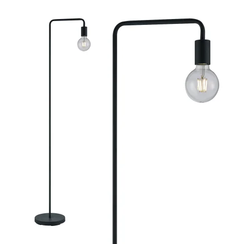 LAMPADA DA TERRA IN PIETRA NERA GLADSTONE