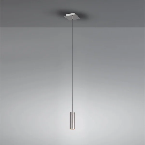 LAMPADA A SOFFITTO INNESTO NICHEL OPACO