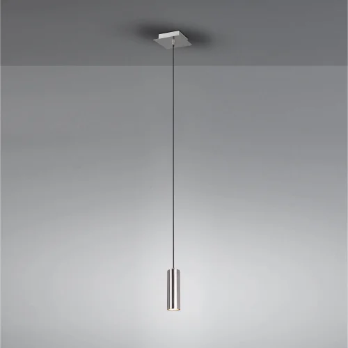 LAMPADA A SOFFITTO INNESTO NICHEL OPACO