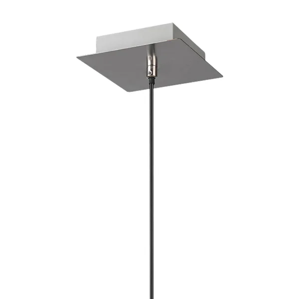 LAMPADA A SOFFITTO INNESTO NICHEL OPACO