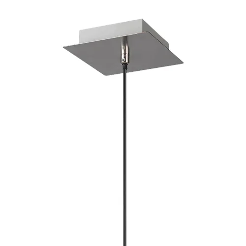 LAMPADA A SOFFITTO INNESTO NICHEL OPACO