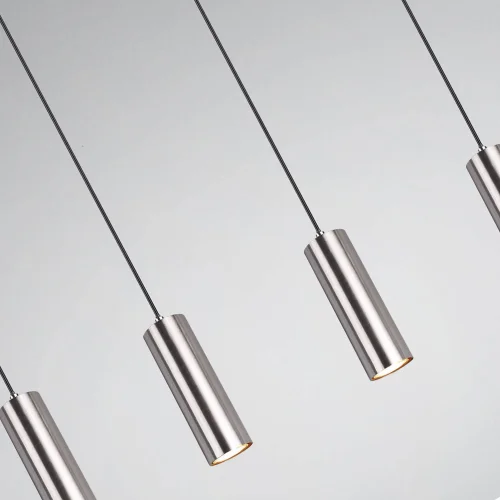 LAMPADA A SOFFITTO INNESTO 4 LUCI OPACO NICHEL