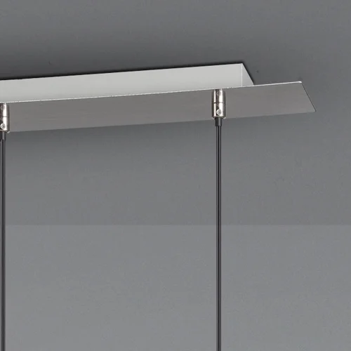 LAMPADA A SOFFITTO INNESTO 4 LUCI OPACO NICHEL