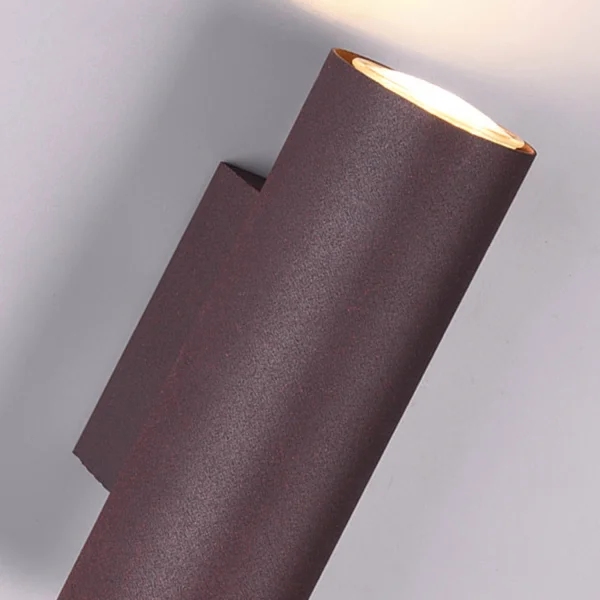 LAMPADA DA PARETE OSSIDO DI INNESTO