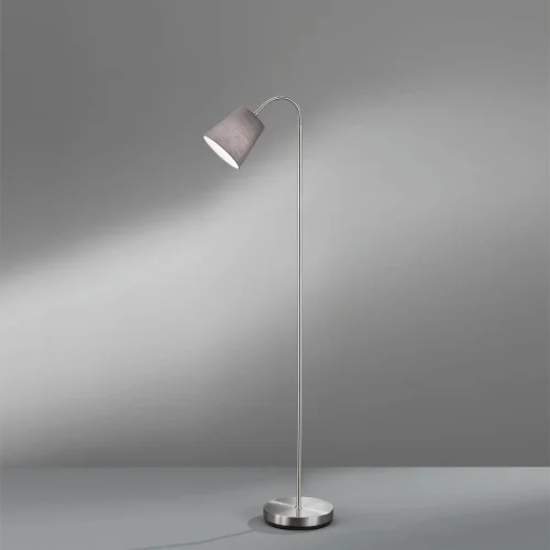 LAMPADA DA PAVIMENTO DOPPIA GRIGIA