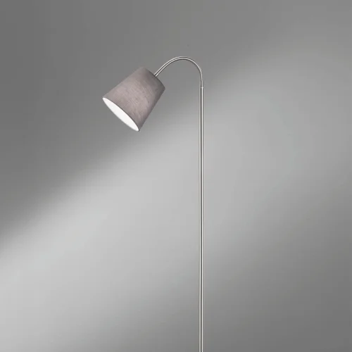 LAMPADA DA PAVIMENTO DOPPIA GRIGIA