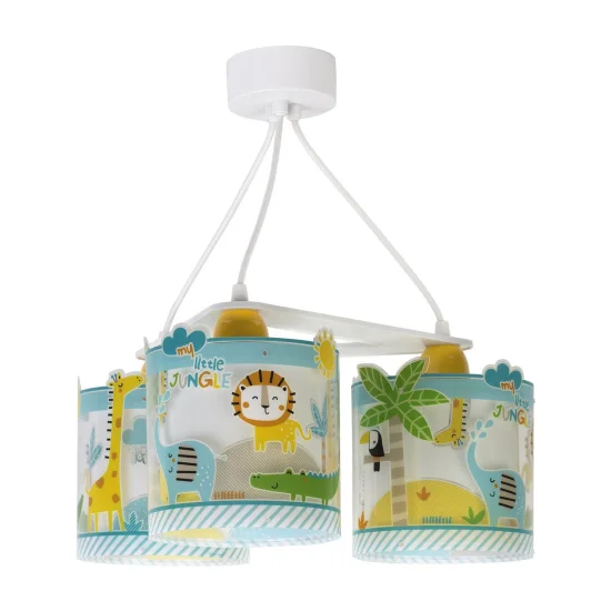 LAMPADA A SOFFITTO LA MIA PICCOLA GIUNGLA 3 LUCI