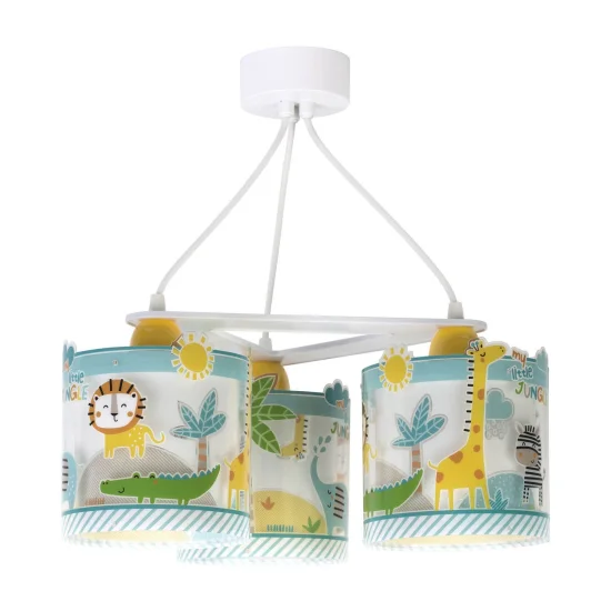 LAMPADA A SOFFITTO LA MIA PICCOLA GIUNGLA 3 LUCI 2