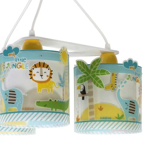 LAMPADA A SOFFITTO LA MIA PICCOLA GIUNGLA 3 LUCI
