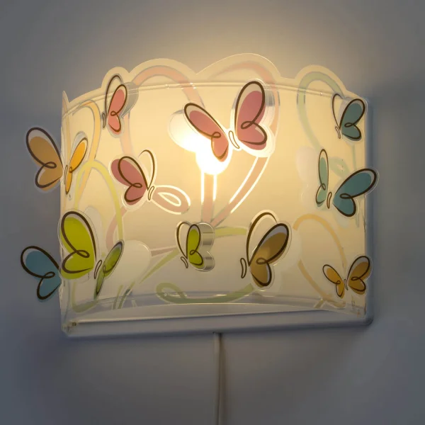 LAMPADA A PARETE A FARFALLA LAMPADA A PARETE A FARFALLA